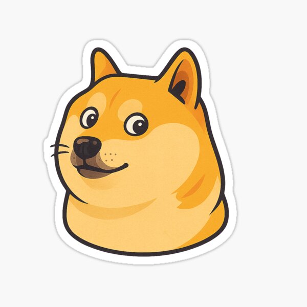 Item preview, Classic Doge Cartoon designed and sold by vasko676.