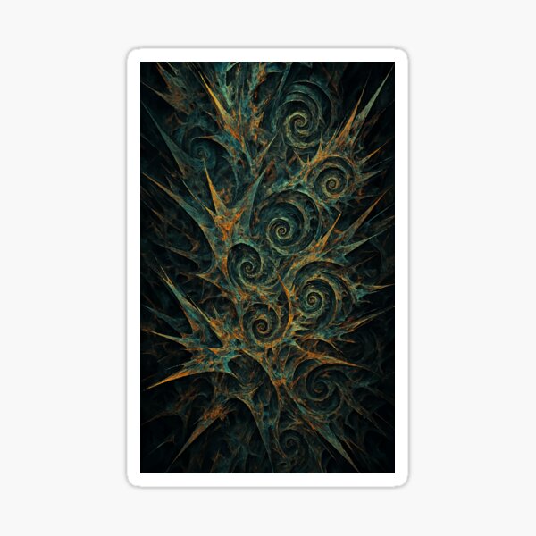 Item preview, Fractal Storm: Chaos in Motion designed and sold by AbstractAnom.