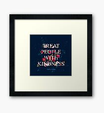 Treat People With Kindness - Harry Styles Framed Print