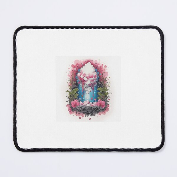 Item preview, Pink melted marshmallows, exploding lazily. designed and sold by Rrainne.