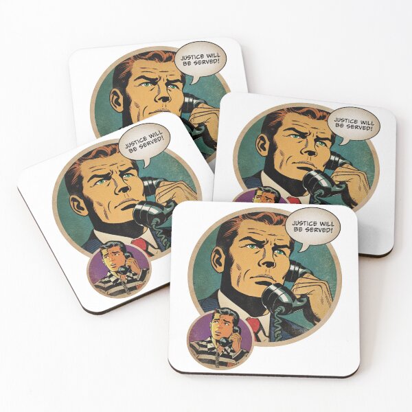 Item preview, Justice Will Be Served (comic book art) designed and sold by BLVDdesign.