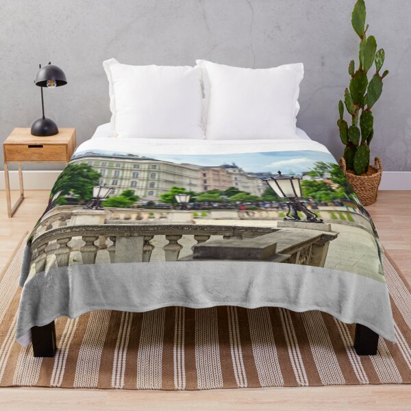 Item preview, Old iron lanterns in front of Hofburg building and Vienna city,Austria designed and sold by goceris.