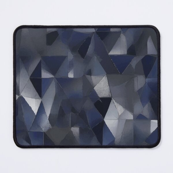 Item preview, Midnight Facets: Geometric Shadowscape designed and sold by AbstractAnom.