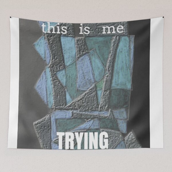 Item preview, This Is Me Trying Abstract designed and sold by SmashingDeals.