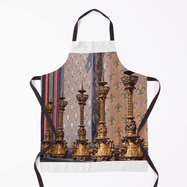 Item preview, Gold candle holders,Notre Dame cathedral interior, Paris,France designed and sold by goceris.