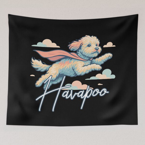 Item preview, Super Dog Havapoo Cape Cloak Gift designed and sold by Pineapple-Tree.