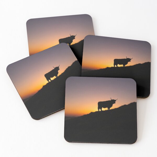 Item preview, Highland cow silhouette  designed and sold by Md1982.