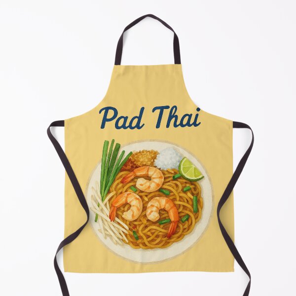 Item preview, Pad Thai Watercolor Food Art designed and sold by Patternicity.