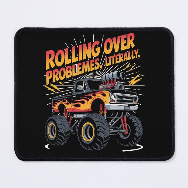 Item preview, Monster truck - Turbo tread - Rugged rides - truckosaurus - Diesel dominator - Monster jam - Angry trucks - Grave digger - Crusher - Bogbuster designed and sold by JansenGS.