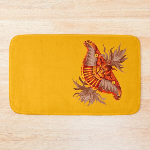 Item preview, Fiery Moth in Botanical Whirl designed and sold by Rômulo Queiroz.