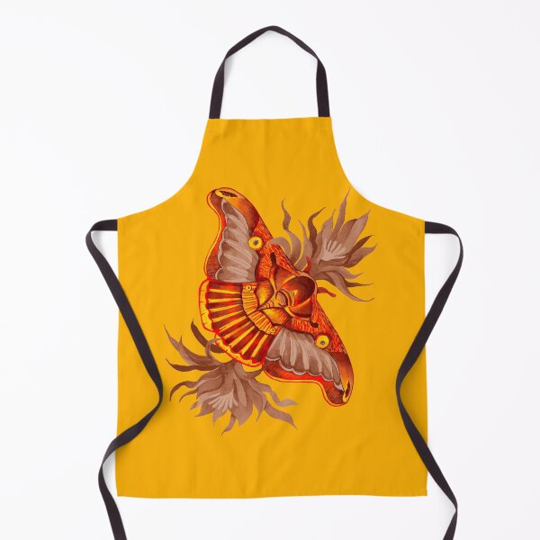 Item preview, Fiery Moth in Botanical Whirl designed and sold by Rômulo Queiroz.