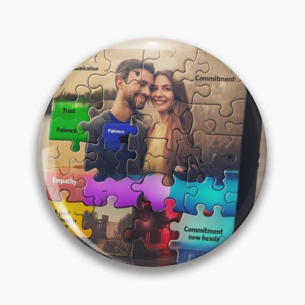Item preview, Puzzle of a Renewed Bond;Strengthening Bonds, One Quality at a Time designed and sold by Creative-RE.