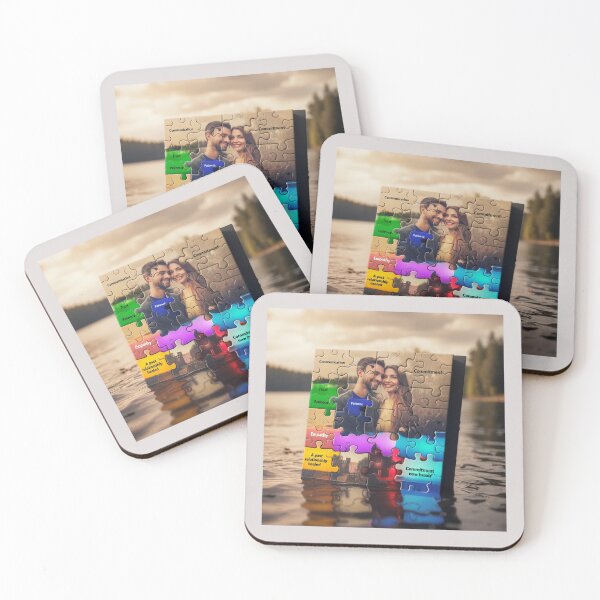 Item preview, Puzzle of a Renewed Bond;Strengthening Bonds, One Quality at a Time designed and sold by Creative-RE.