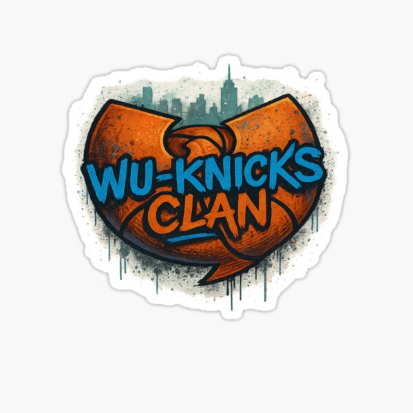Item preview, Wu-Knicks Clan – Concrete Jungle Drip designed and sold by BigDeezTees.