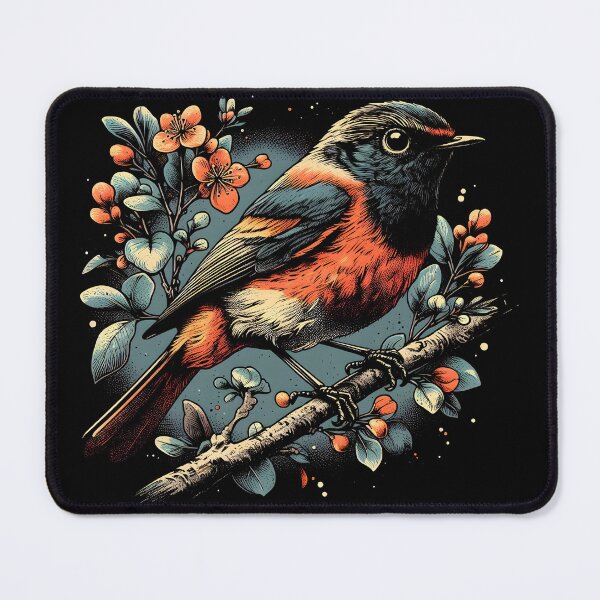 Item preview, Painted Redstart 9 designed and sold by theAVIARY7.
