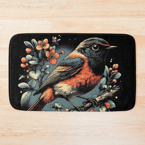 Item preview, Painted Redstart 9 designed and sold by theAVIARY7.