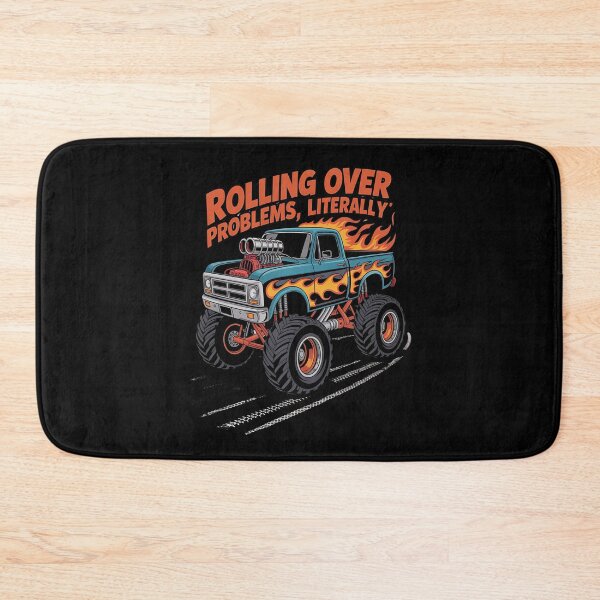 Item preview, Monster truck - Turbo tread - Rugged rides - truckosaurus - Diesel dominator - Monster jam - Angry trucks - Grave digger - Crusher - Bogbuster designed and sold by JansenGS.