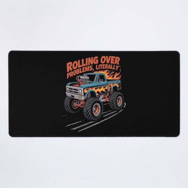 Item preview, Monster truck - Turbo tread - Rugged rides - truckosaurus - Diesel dominator - Monster jam - Angry trucks - Grave digger - Crusher - Bogbuster designed and sold by JansenGS.