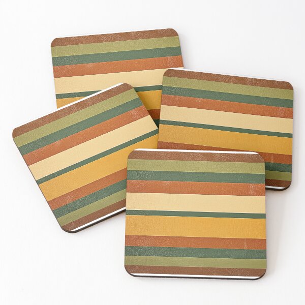 Item preview, Vintage 1970s Retro Stripes 3 designed and sold by SparroCreative.