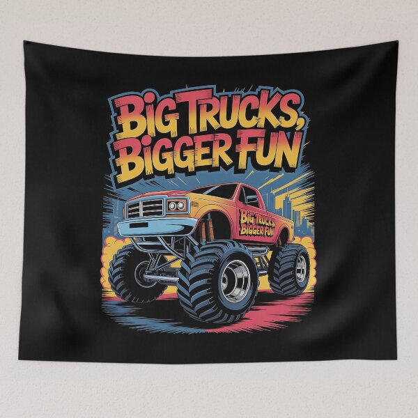 Item preview, Monster truck - Big truck - Monster jam - Crusher - Rugged offroad - Monster remote truck - Monster Trucks Are My Jam - Bigfoot truck designed and sold by JansenGS.