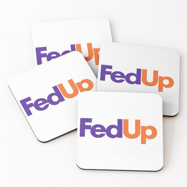 Item preview, FedUp – Funny FedEx Parody Logo designed and sold by ⭐Anistore⭐.