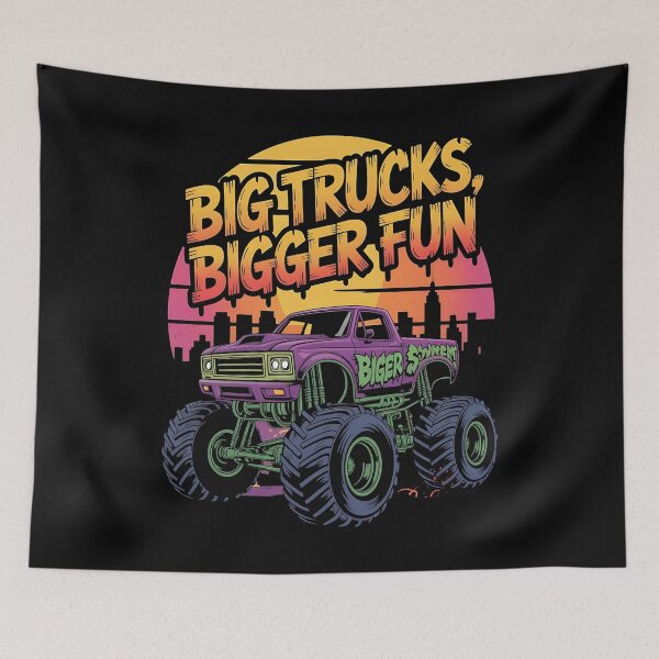 Item preview, Monster truck - Big truck - Monster jam - Crusher - Rugged offroad - Monster remote truck - Monster Trucks Are My Jam - Bigfoot truck designed and sold by JansenGS.
