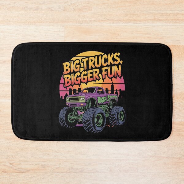 Item preview, Monster truck - Big truck - Monster jam - Crusher - Rugged offroad - Monster remote truck - Monster Trucks Are My Jam - Bigfoot truck designed and sold by JansenGS.