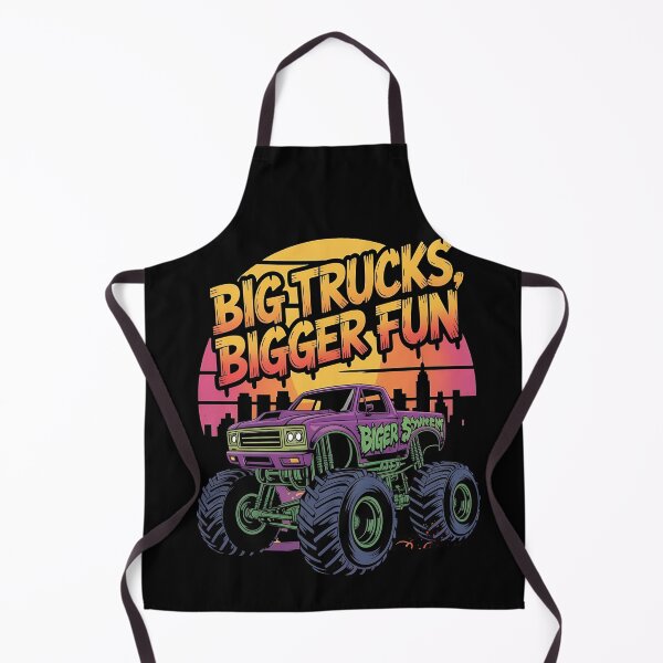 Artikelvorschau, Monstertruck – Großer Truck – Monster Jam – Crusher – Robustes Geländefahrzeug – Monster-Ferngesteuerter Truck – Monster Trucks Are My Jam – Bigfoot Truck entworfen und verkauft von JansenGS.