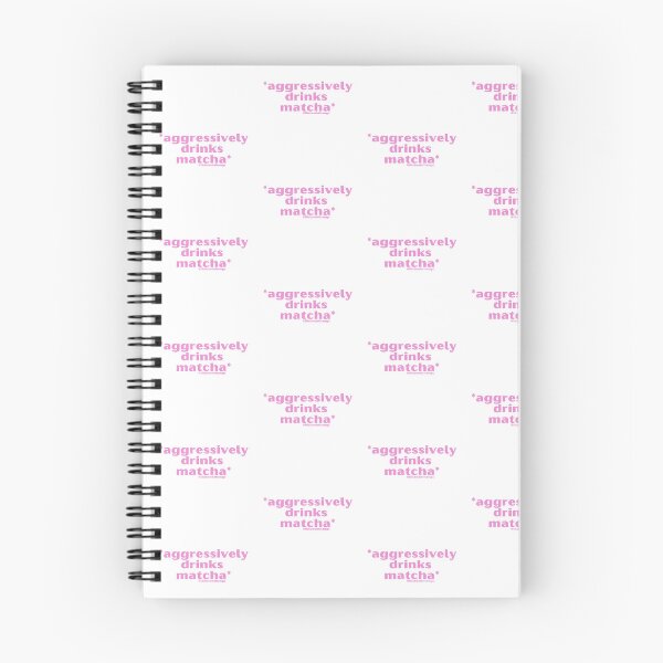 Item preview, *Aggressively drinks matcha*, v1b, pink | by @lilsboobthangs designed and sold by lilsboobthangs.