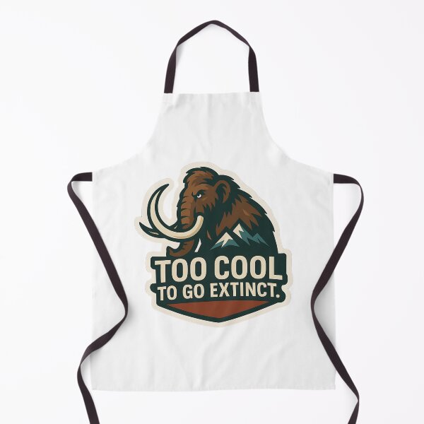 Item preview, mammoth Too Cool to Go Extinct designed and sold by EveStore1.