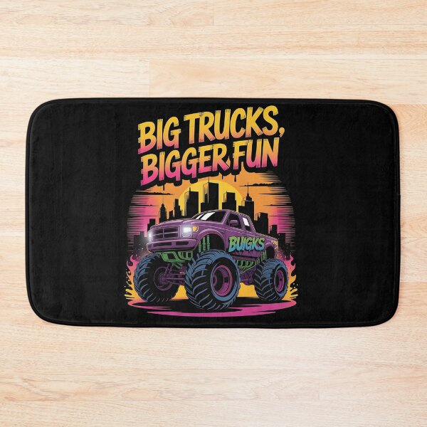 Item preview, Monster truck - Turbo tread - Rugged rides - truckosaurus - Diesel dominator - Monster jam - Angry trucks - Grave digger - Crusher - Bogbuster designed and sold by JansenGS.