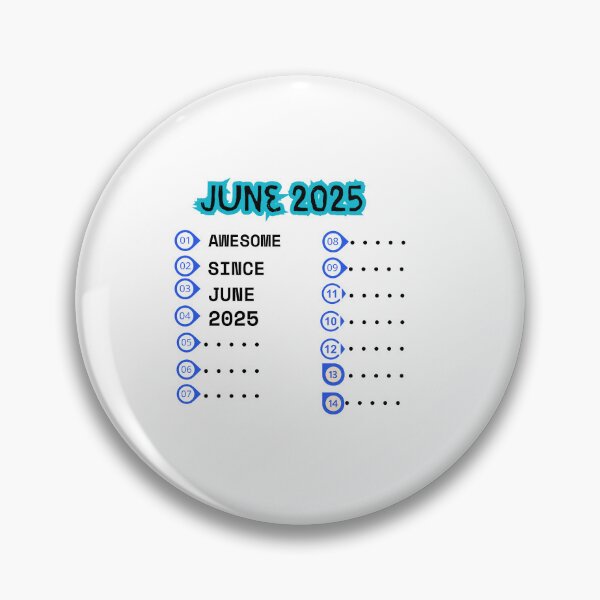 Item preview, Awesome Since June 2025 designed and sold by bartdesigner.