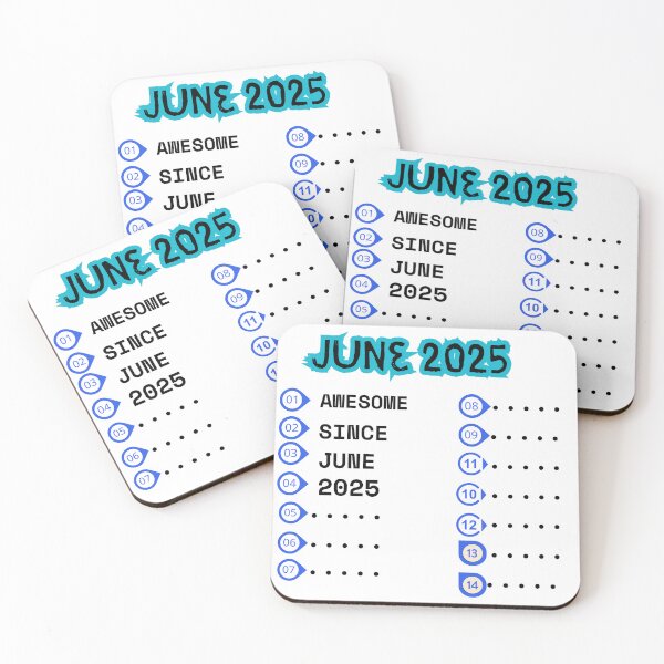 Item preview, Awesome Since June 2025 designed and sold by bartdesigner.