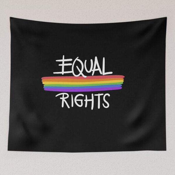 Item preview, Equal Rights Gay Pride LGTB Rainbow designed and sold by Músico Ilustre.