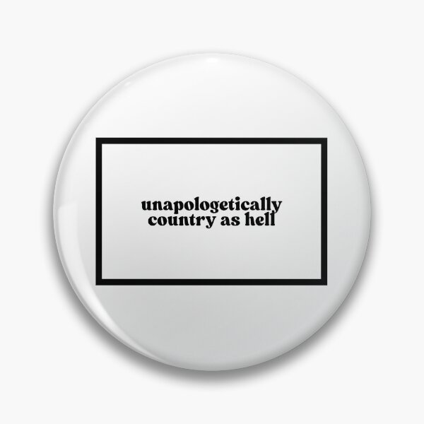 Item preview, unapologetically country as hell  designed and sold by CharmStudio.