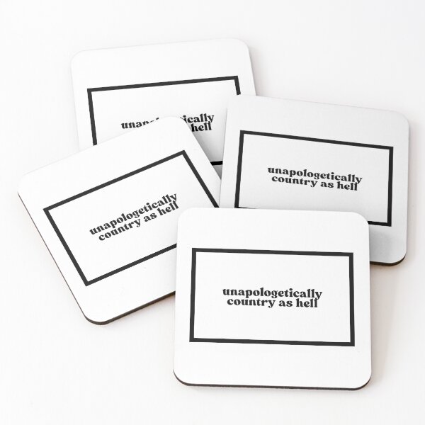 Item preview, unapologetically country as hell  designed and sold by CharmStudio.