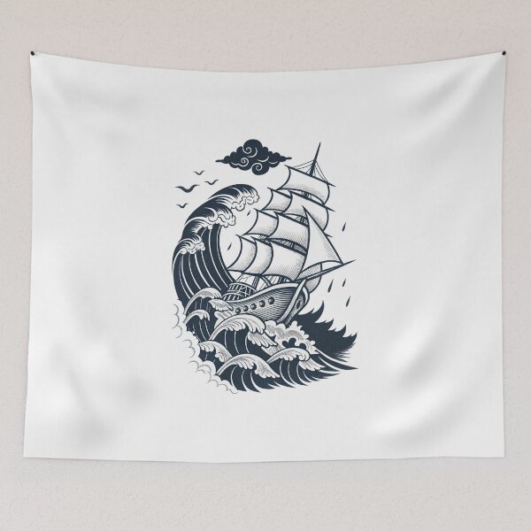Item preview, High Seas Voyager Emblem designed and sold by Alahchin Art.