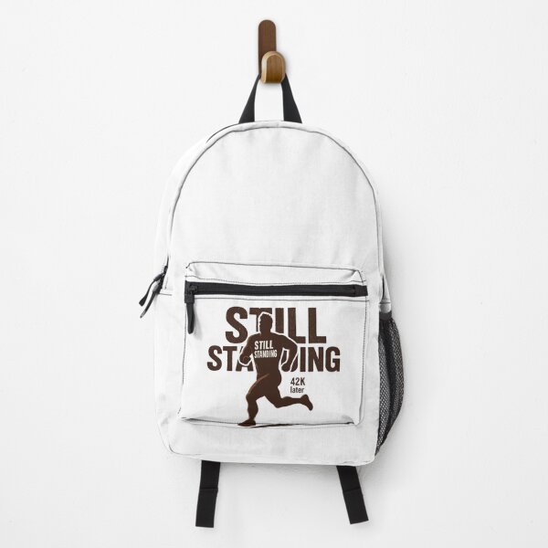 Item preview, Still Standing – Marathon Finish Line Motivation Art designed and sold by JenniferCreaArte .