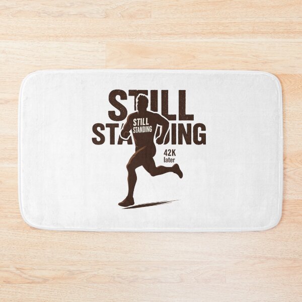Item preview, Still Standing – Marathon Finish Line Motivation Art designed and sold by JenniferCreaArte .