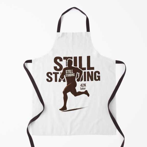 Item preview, Still Standing – Marathon Finish Line Motivation Art designed and sold by JenniferCreaArte .