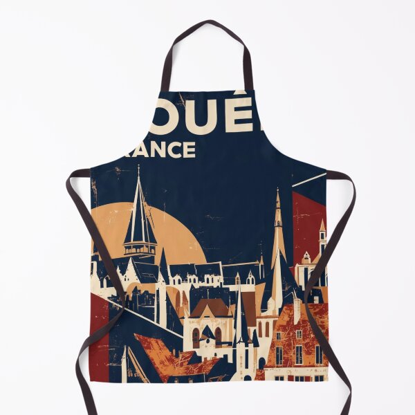 Item preview, Rouen France 1950s Vintage Travel Tourism designed and sold by TravelersGems.