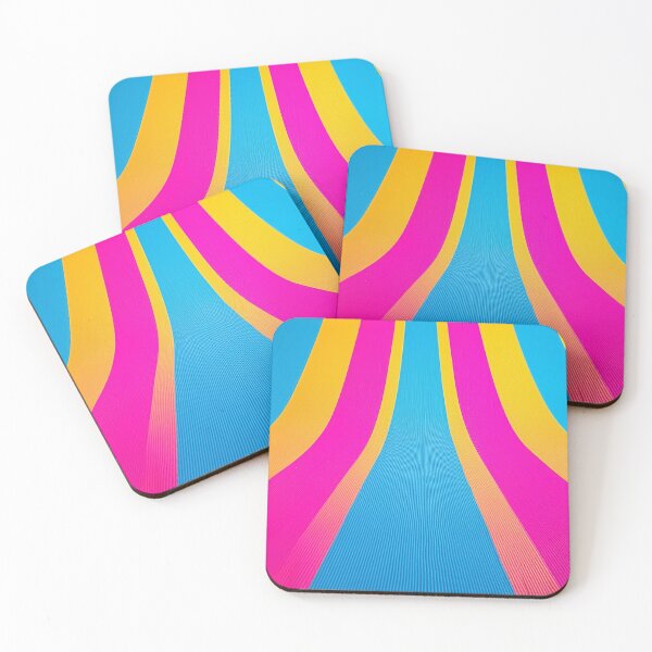 Item preview, Vintage 1980s Retro Stripes 1 designed and sold by SparroCreative.