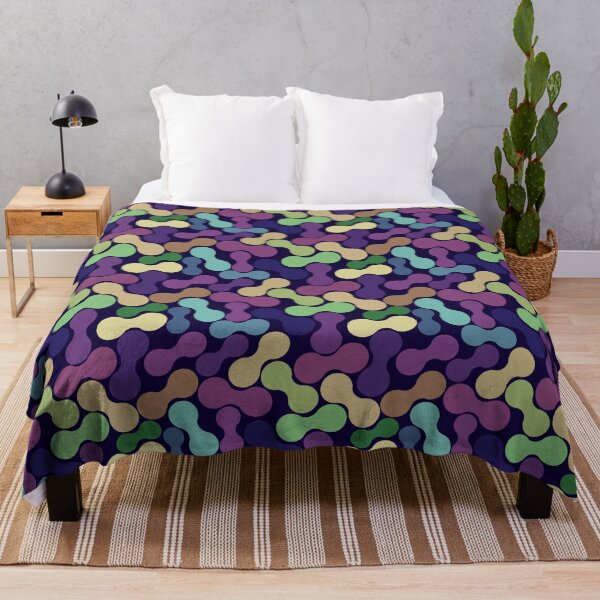 Item preview, Seamless Dynamic Interlocking Forms: Vibrant Interconnected Shapes Pattern and Bold Abstract Blob Repeat for Textiles, Home Accents, and Modern Stationery designed and sold by SvitlanaSolo.