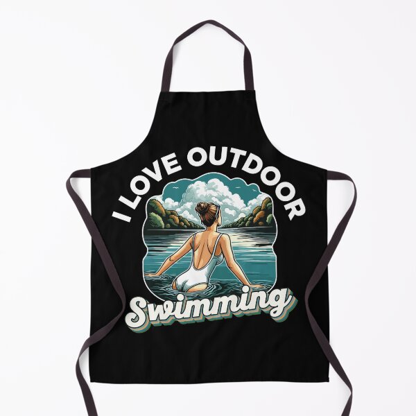 Artikelvorschau, Ich liebe Schwimmen im Freien - Schwimmerin entworfen und verkauft von MO DESIGNS.