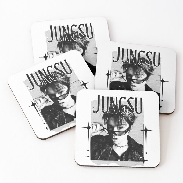 Item preview, Jungsu Xdinary Heroes Kpop Boy Band Monochrome Black and White Collage Art Design designed and sold by HELL0WBELLO.