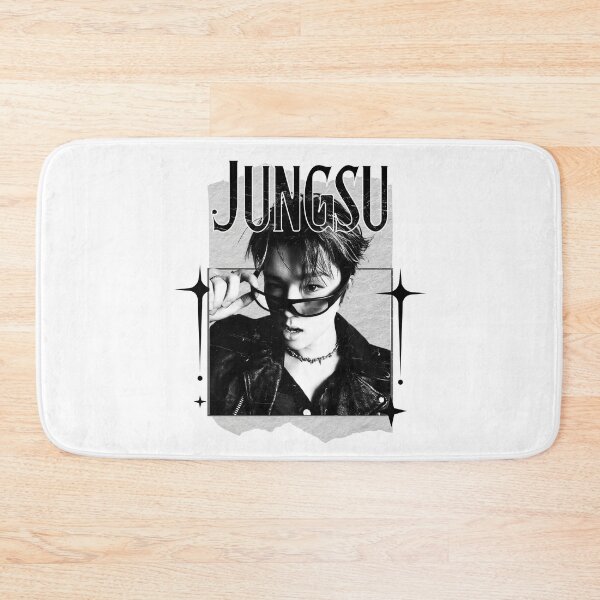 Item preview, Jungsu Xdinary Heroes Kpop Boy Band Monochrome Black and White Collage Art Design designed and sold by HELL0WBELLO.
