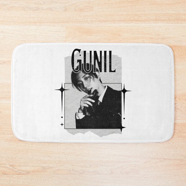 Item preview, Gunil Xdinary Heroes Kpop Boy Band Monochrome Black and White Collage Art Design designed and sold by HELL0WBELLO.