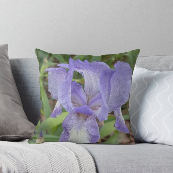 Item preview, Bearded Iris in Garden Bloom designed and sold by NoRagetsArt.