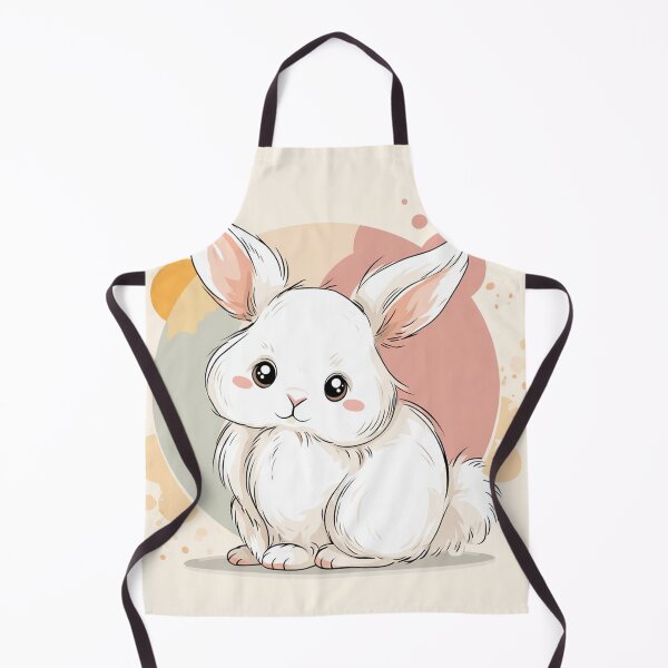 Item preview, Kawaii Bunny Illustration – Cute Pastel Rabbit Art designed and sold by thuhuongfashion.