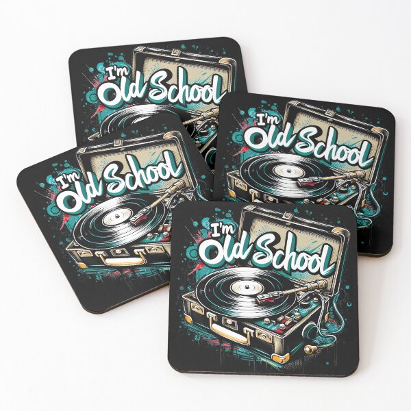 Item preview, I'm old school (Discophile) designed and sold by MisterMischief.
